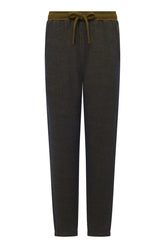 Jogging en coton bio Kaki - Evie
